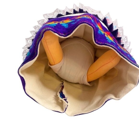 Mexican Rag Doll -Authentic Mexican Handmade Doll- Lele Maria Doll- NWOT - Picture 7 of 10